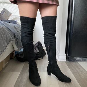 Zara over the knee boots